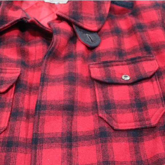 Woolrich Vintage Mackinaw  Wool Cruiser Jacket Size 46 - Picture 5 of 16